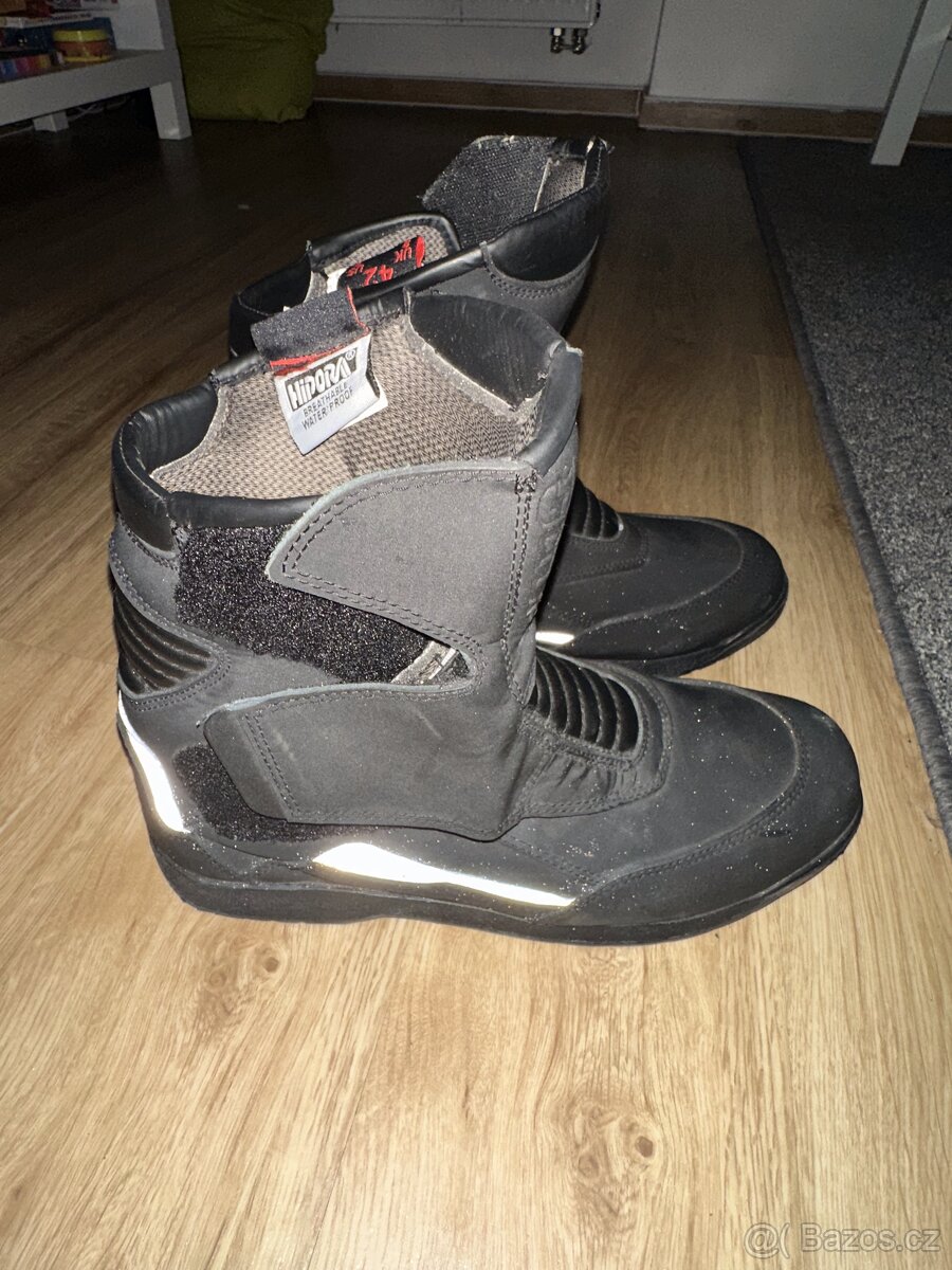 Motocyklové boty Comfortour – vel. 42, jednou nosene - 2