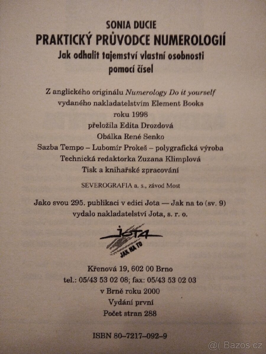 Praktické příručky astrologie a numerologie - 2