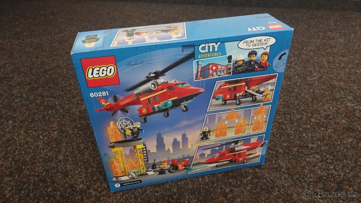 Vánoční dárek - LEGO City 60281 Hasičský záchranný vrtulník - 2