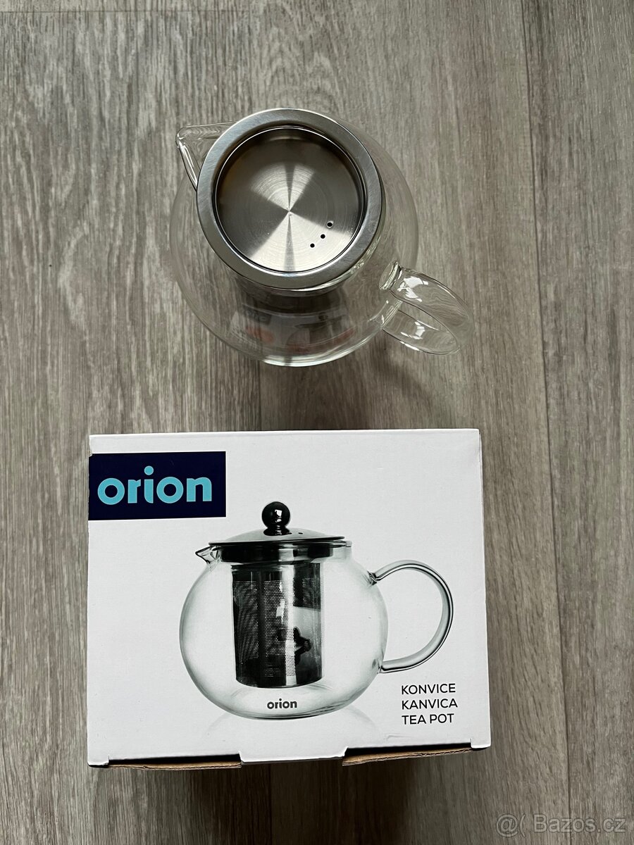 Konvice na čaj 0,8l s nerezovým filtrem NOVÁ - 2