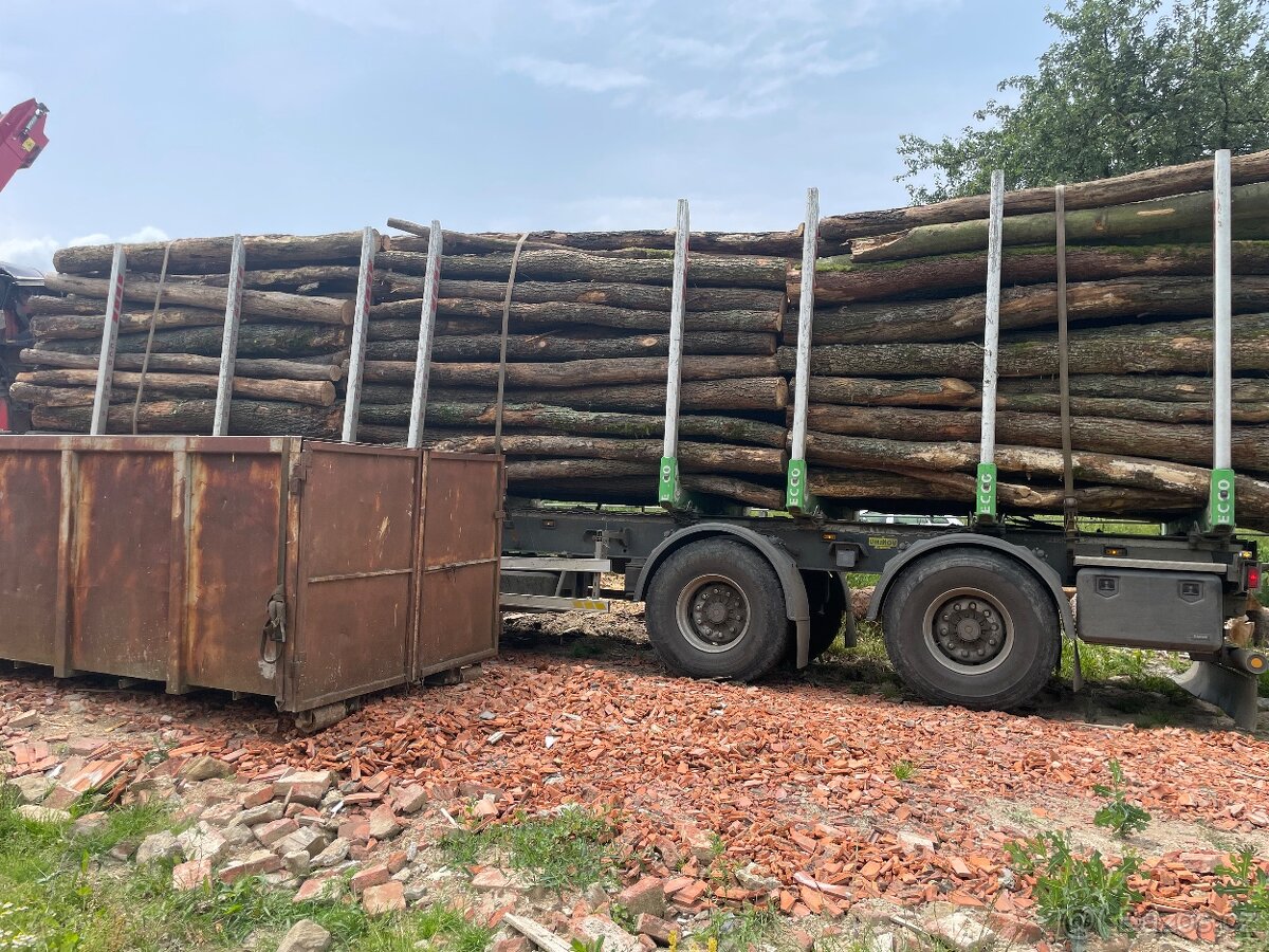 Nabízím tvrdé štípané, řezané palivové dřevo - 2