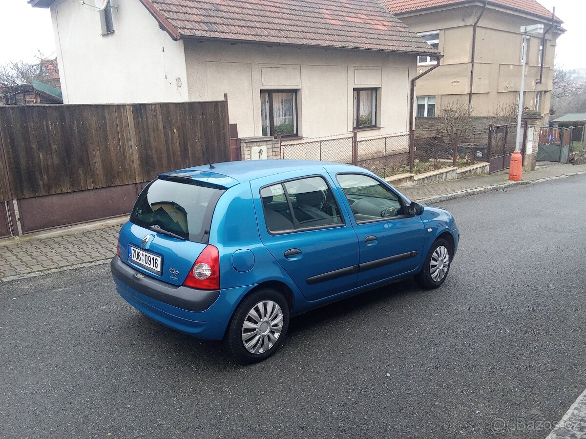 Renault Clio 1.2 55 kW r.v.2004 STK 10/2026 - 2