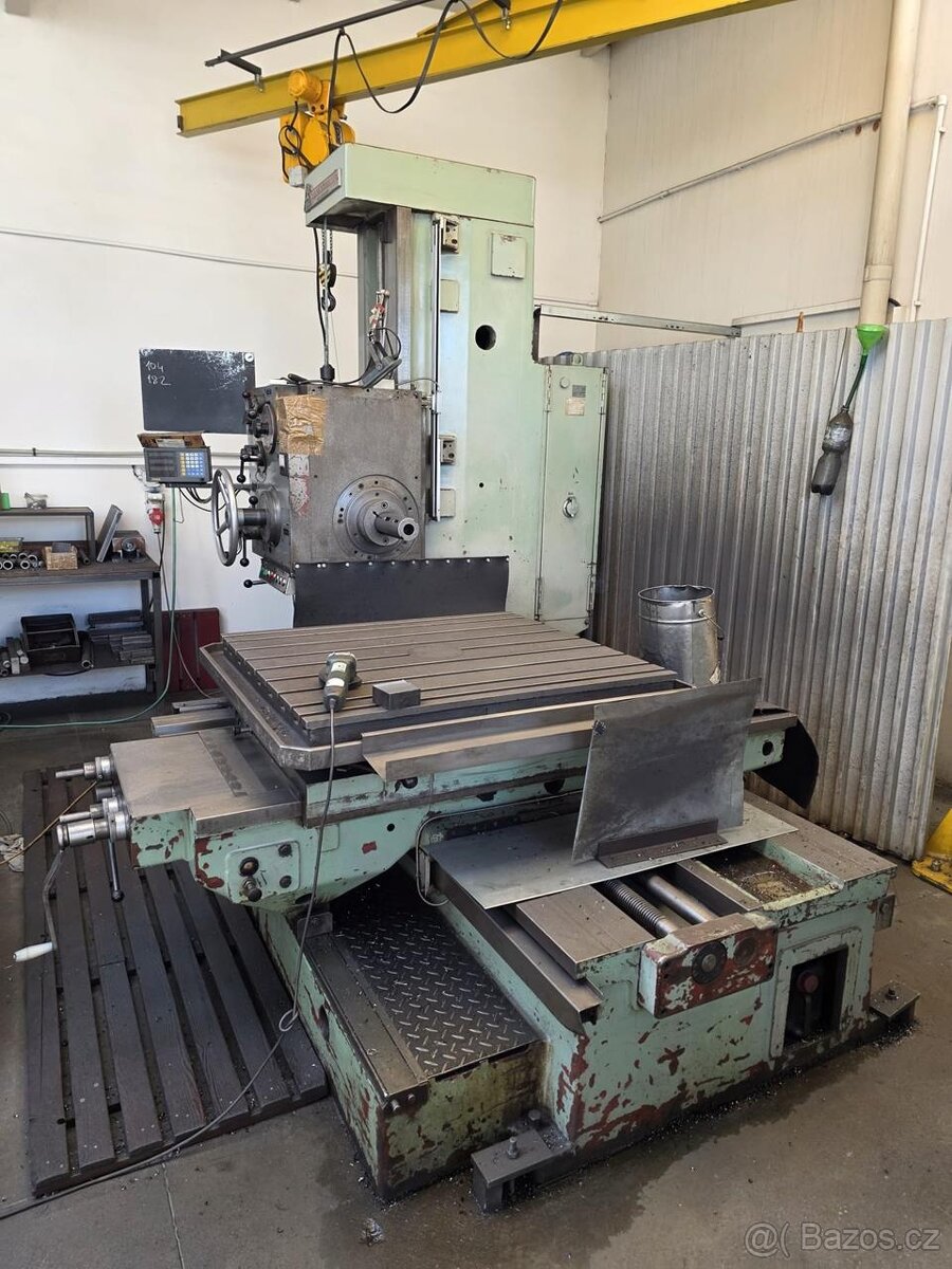 Horizontální vyvrtávačka TOS W 9 (8602) - 2