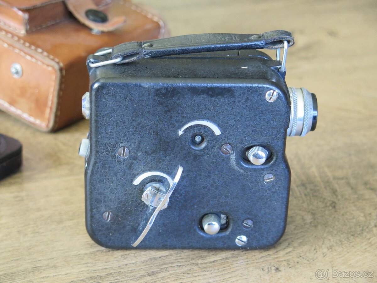 Pathé Motocamera - starožitná filmová kamera 9,5 mm cca 1935 - 2
