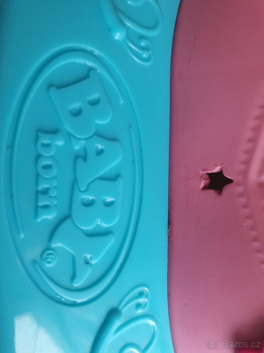 Česací hlava Baby born - 2