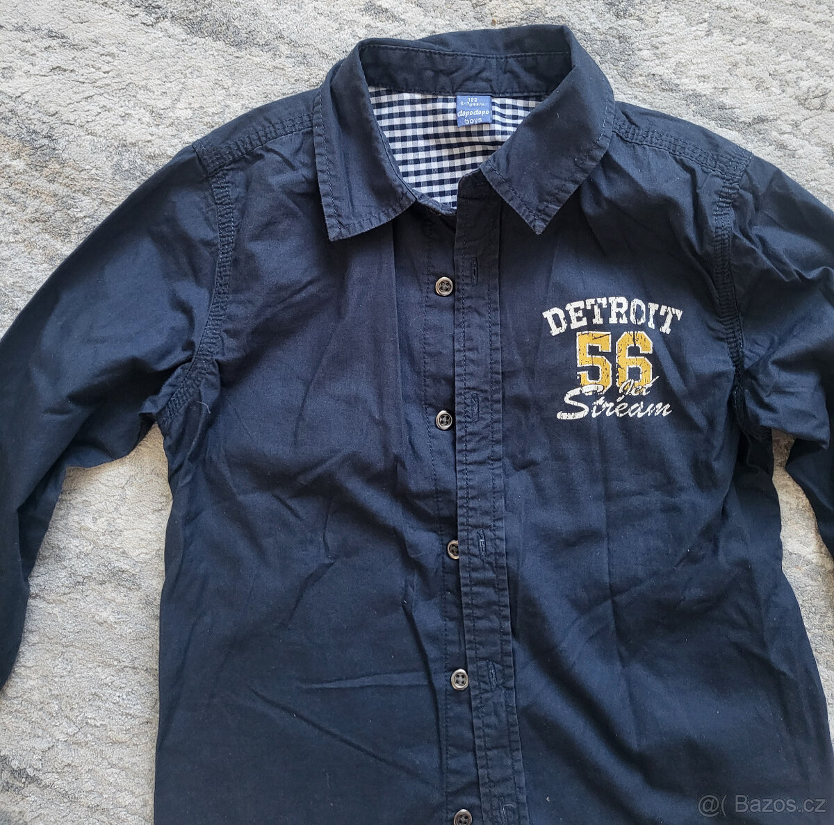 Košile s dlouhým rukávem vel. 122 - 2