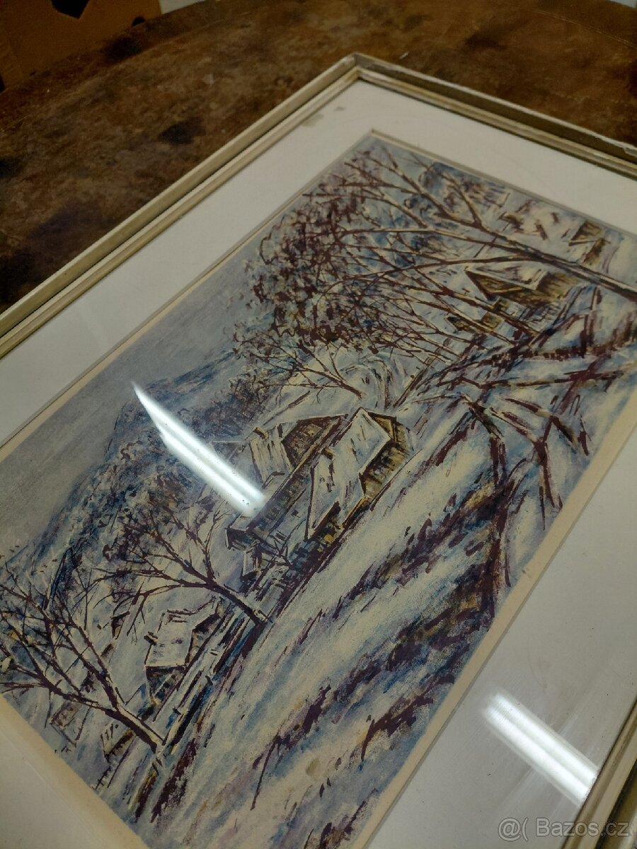 Starý obraz J. B. Melichar - 2