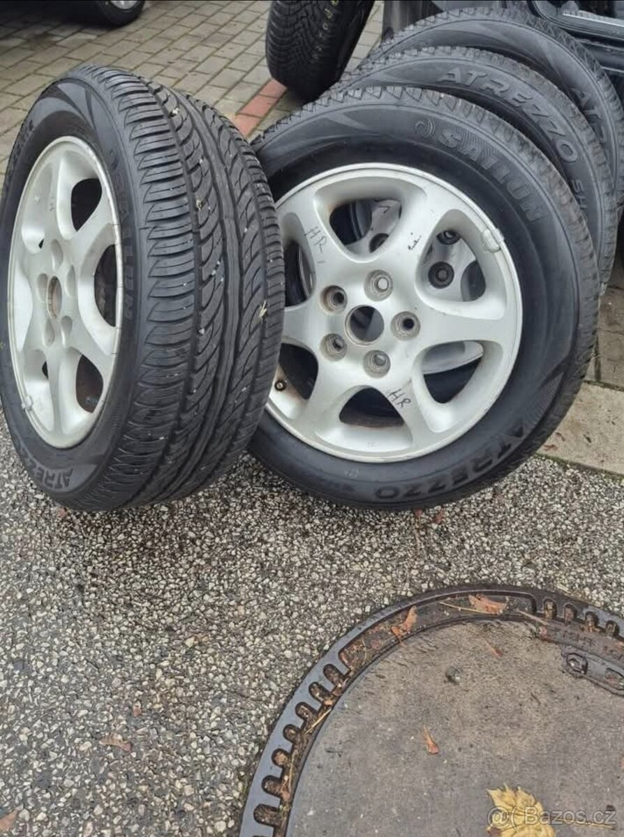 Prodám sadu alu kol 195/60/R15 - 2