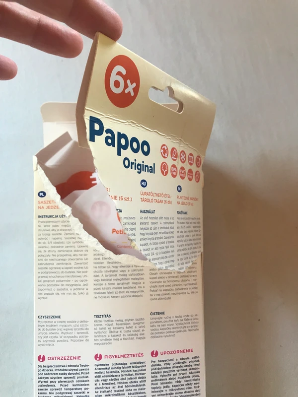 Papoo kapsičky nové - 2