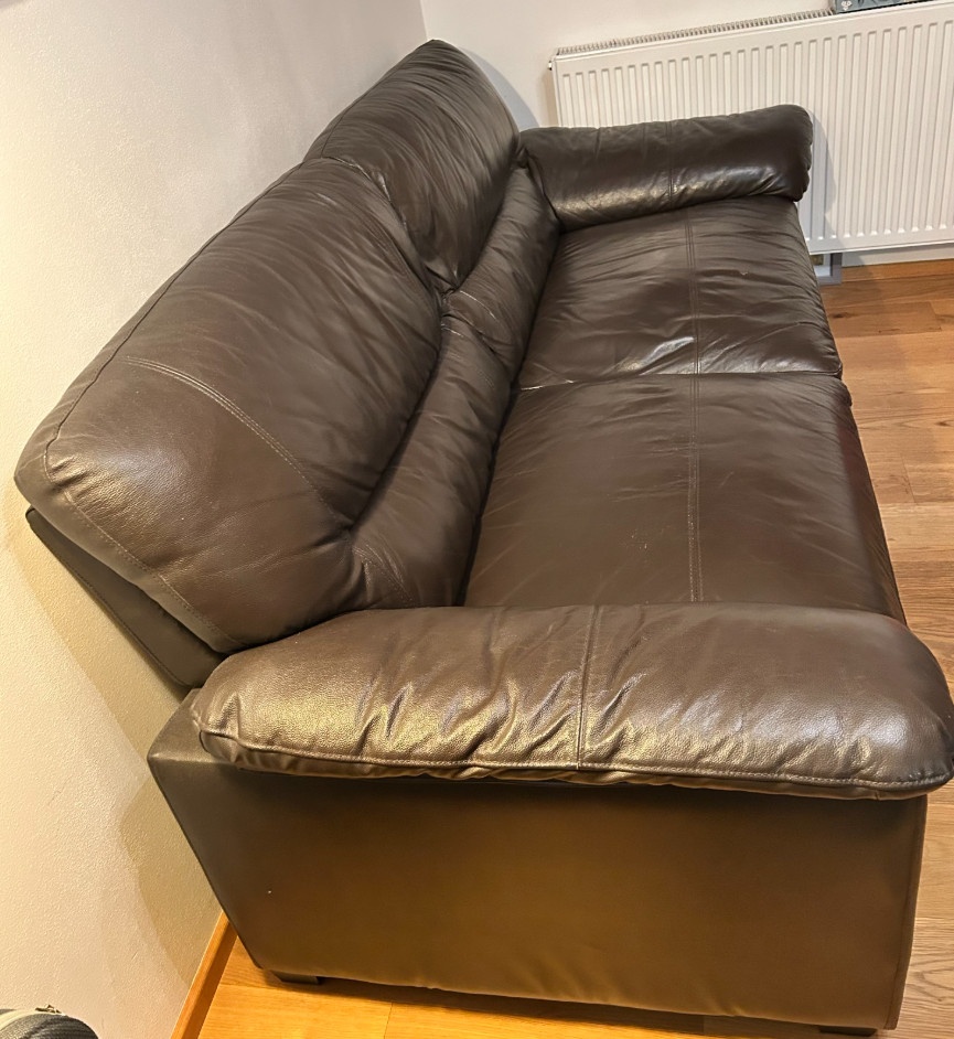 Kožená sedačka za odvoz - 2