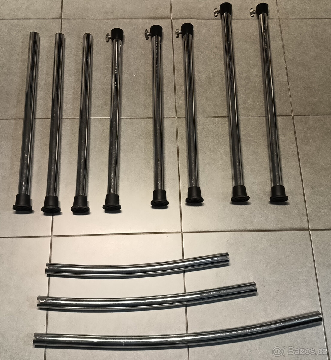 trubky, rúrky, clampy, ramená na bicie - 2