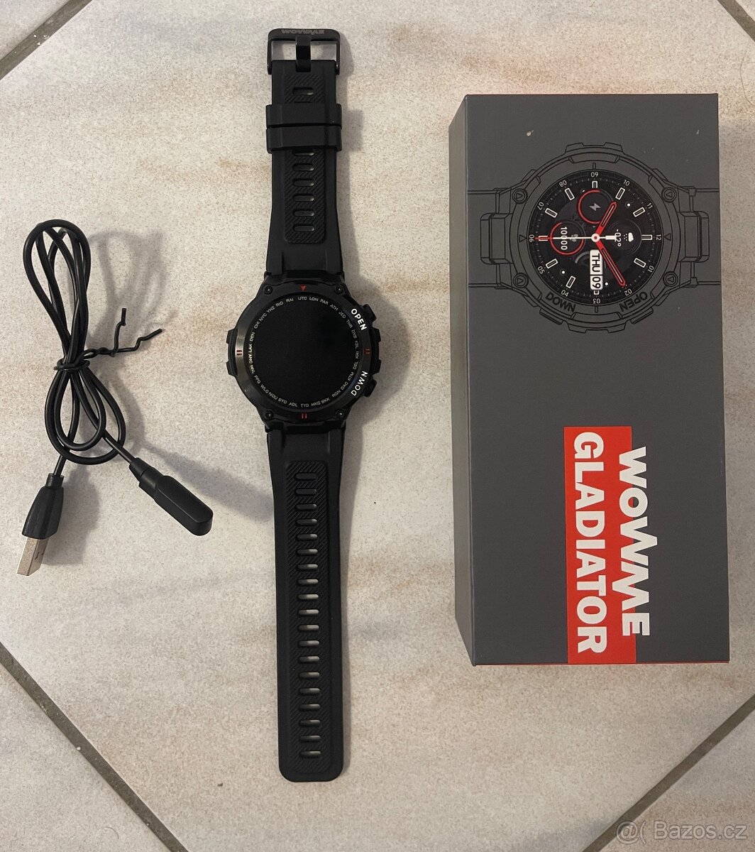 Nové chytré hodinky WowMe Gladiátor. - 2