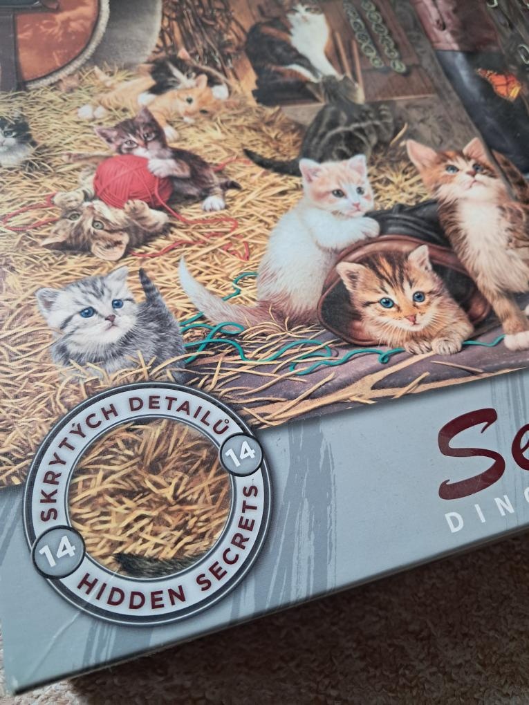 Puzzle koťátka - 1000 dílků - 2
