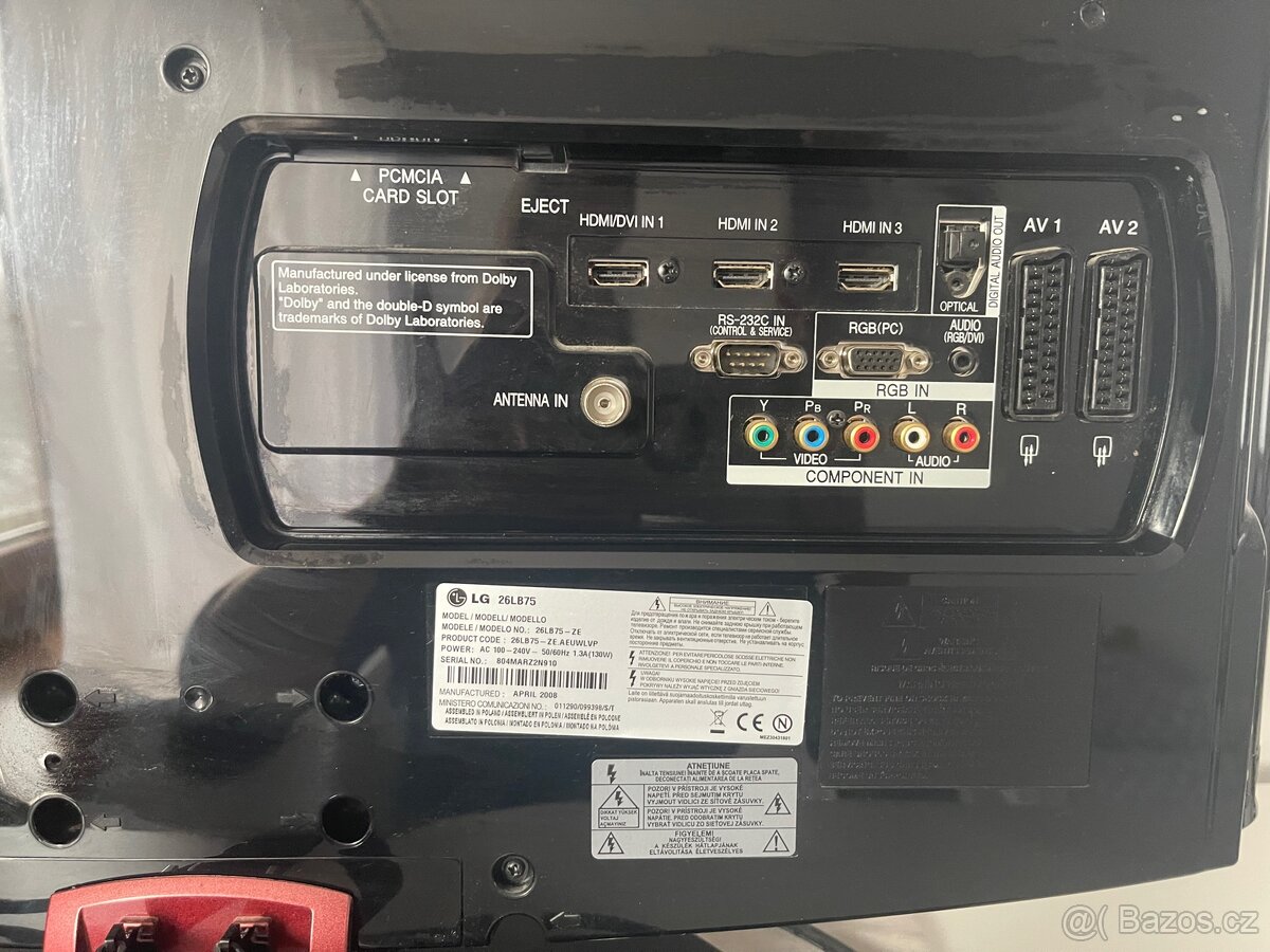 Televize LG 26LB75 úhlopříčka 65cm - 2