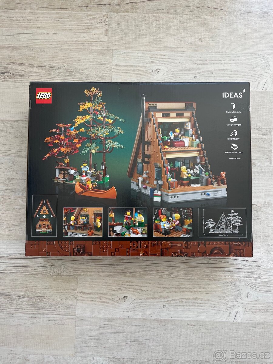 Lego Ideas 21338 Chata Áčko - 2