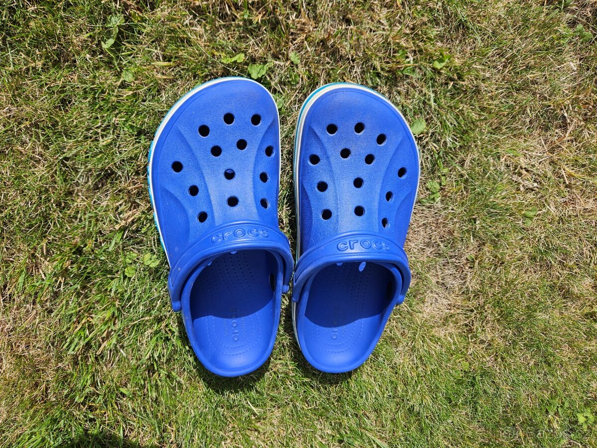 Pantofle Crocs modré - 2