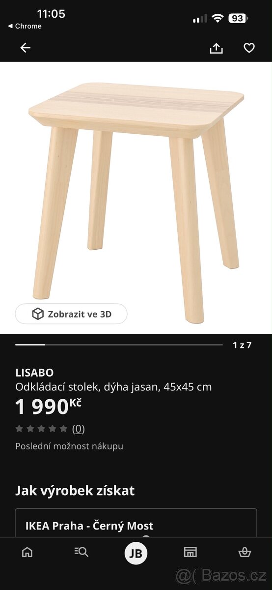 Stolečky LISABO - 2