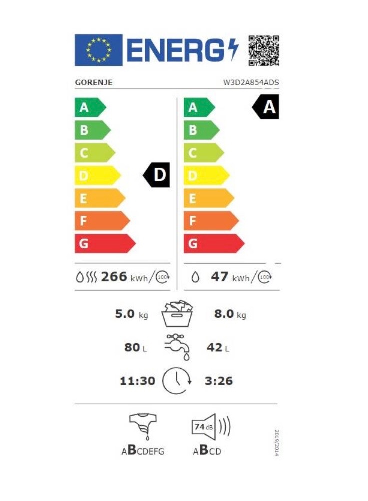 Pračka se sušičkou Gorenje Advanced - 2