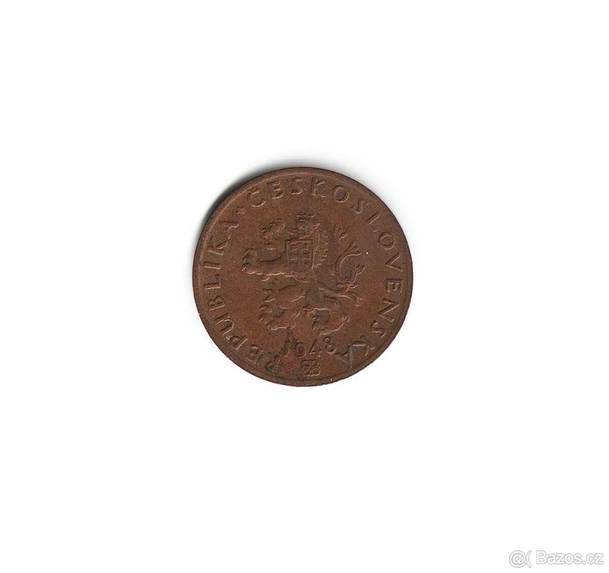 Mince ČSR 20 haléřů 1948 - 2