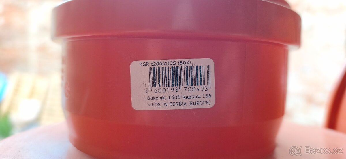 2x KG redukce 200/125 mm - 2