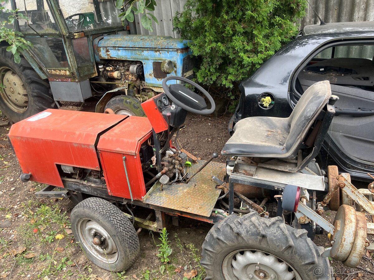 Malotraktor domácí výroby - 2