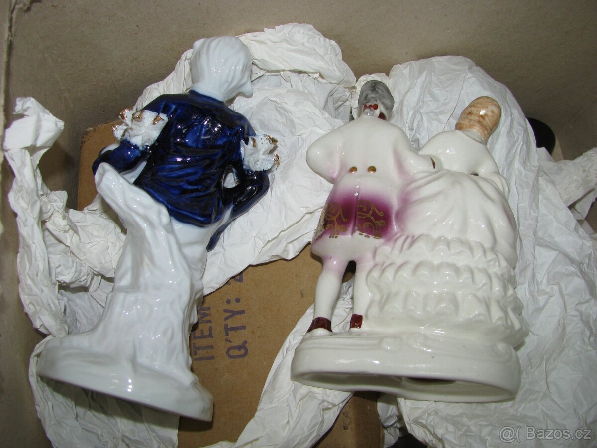 porcelánová soška, porcelán - 2