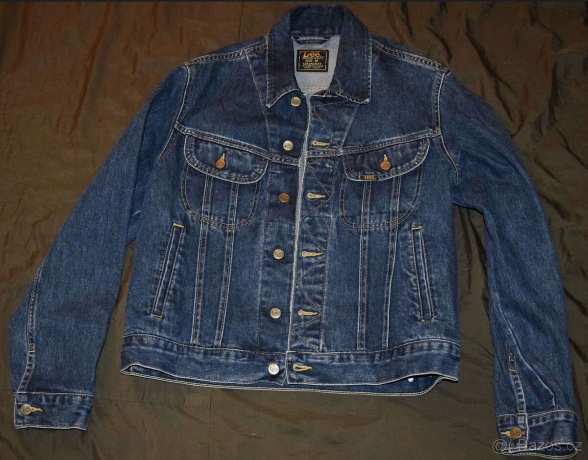 Jeans bunda LEE Jacket, 100% bavlna, vel.M - 2