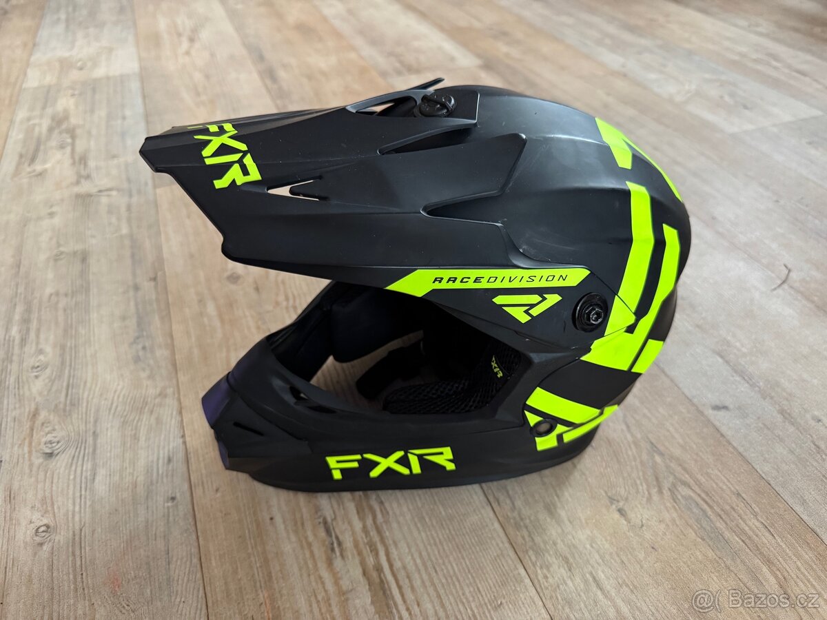 MX přilba FXR RACE DIVISION vel. YS 48-49cm - 2