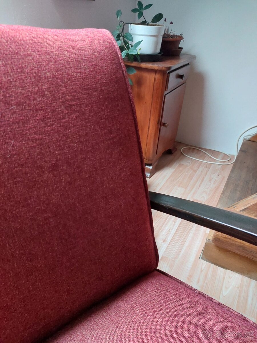 Set - dvě křesla + stolek - 2