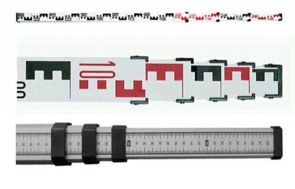 Nivelační lat 2,5m teleskopická - 2