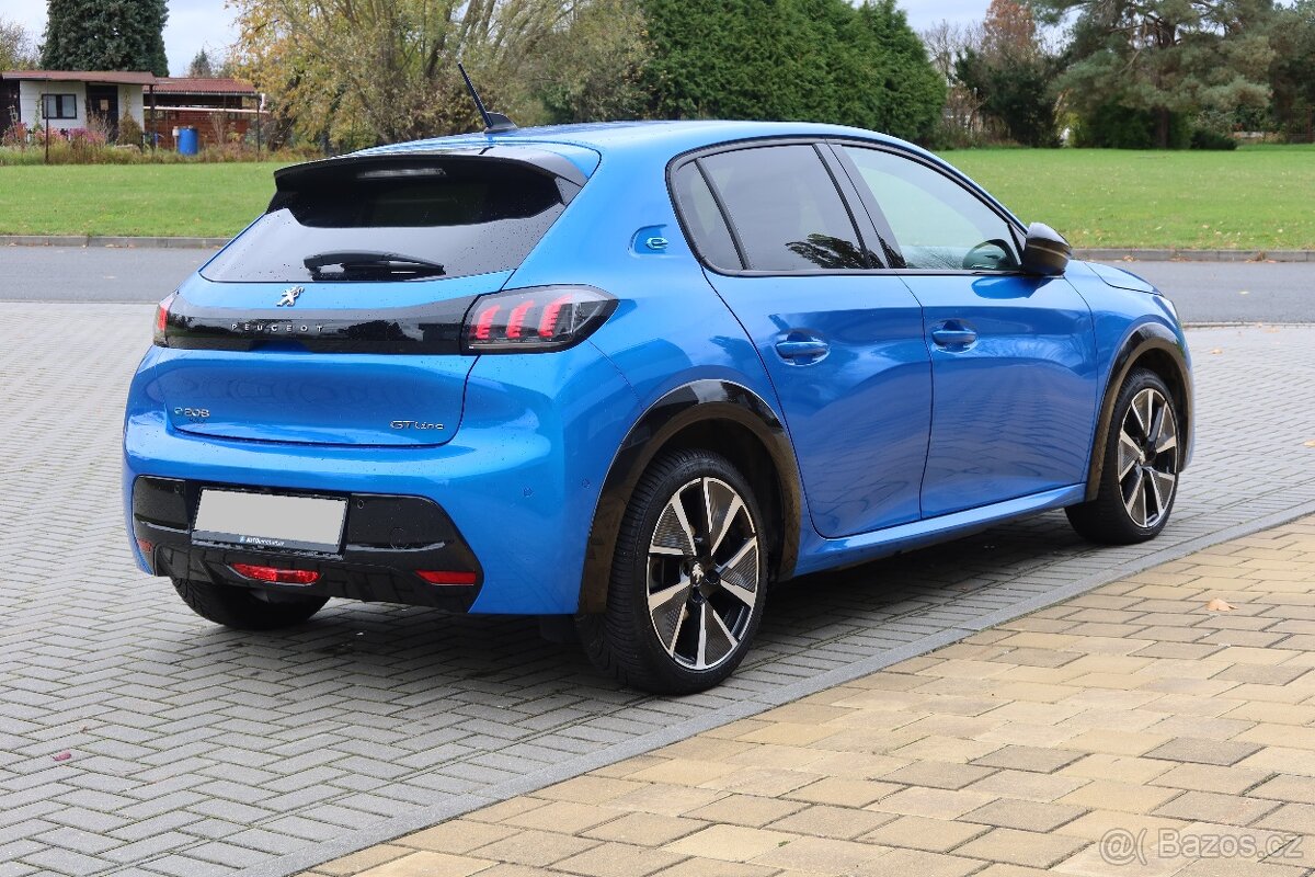 Peugeot e-208 GT 100 kw (50 kWh) DPH,LED 65 tkm SoH 91 % - 2