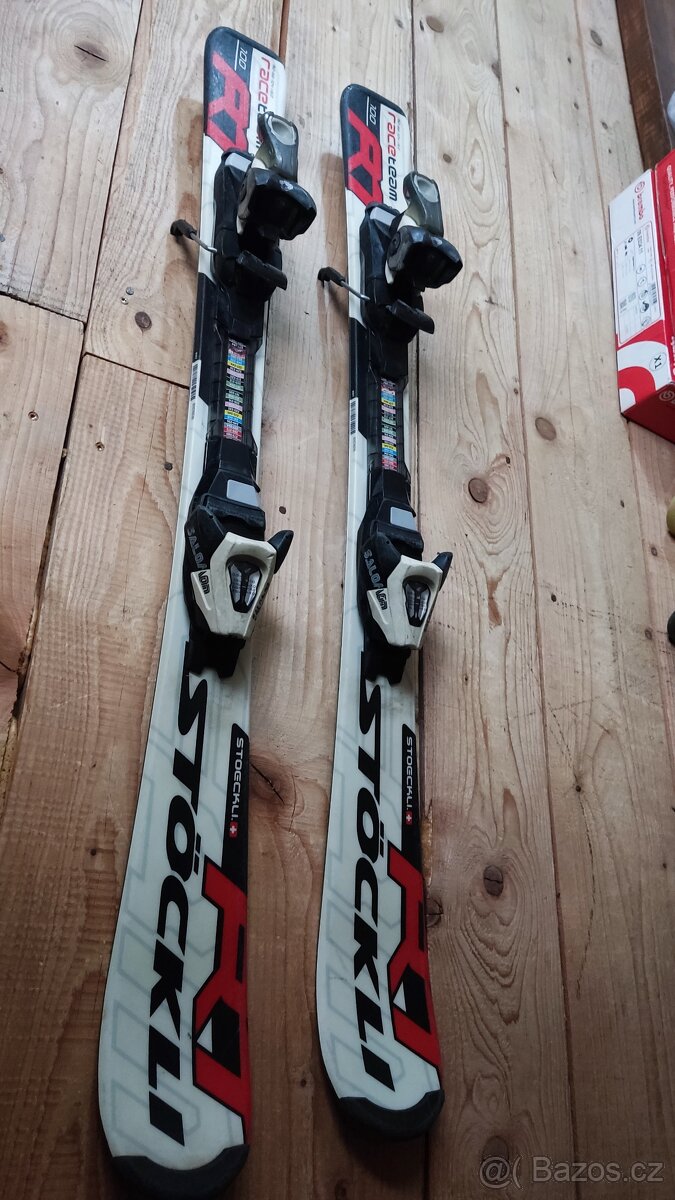 Dětské švycarské lyže STÖCKLI 100 cm - 2