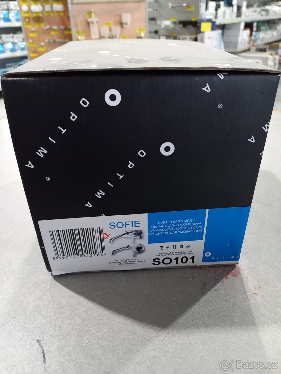 SO101 umyvadlová včetně tělesa, baterie OPTIMA SIKO - 2