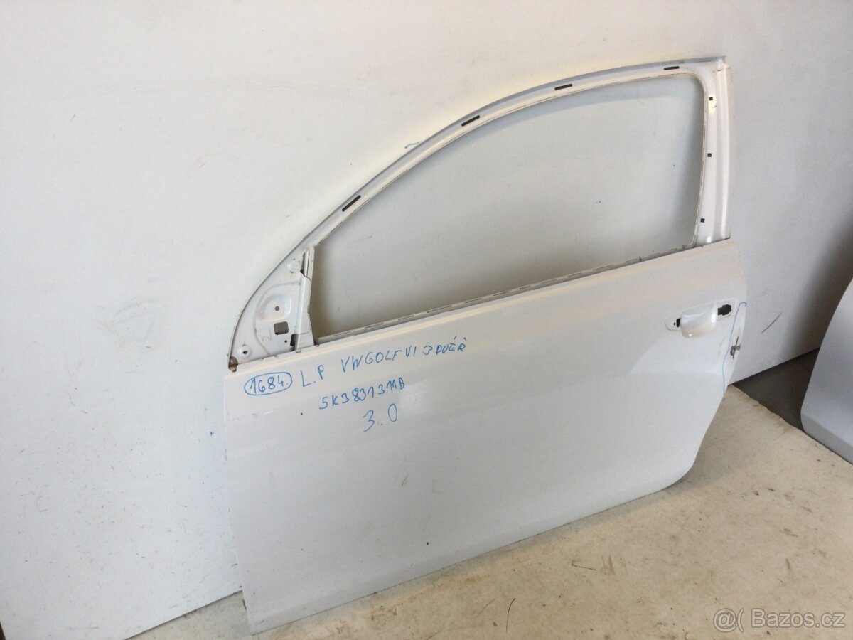 L.P Dveře VW Golf VI 3Dvéř 5K3831311B - 2