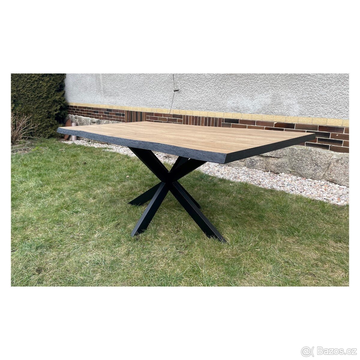 Nerozkládací jídelní stůl - Barkos 180x100 cm - 2