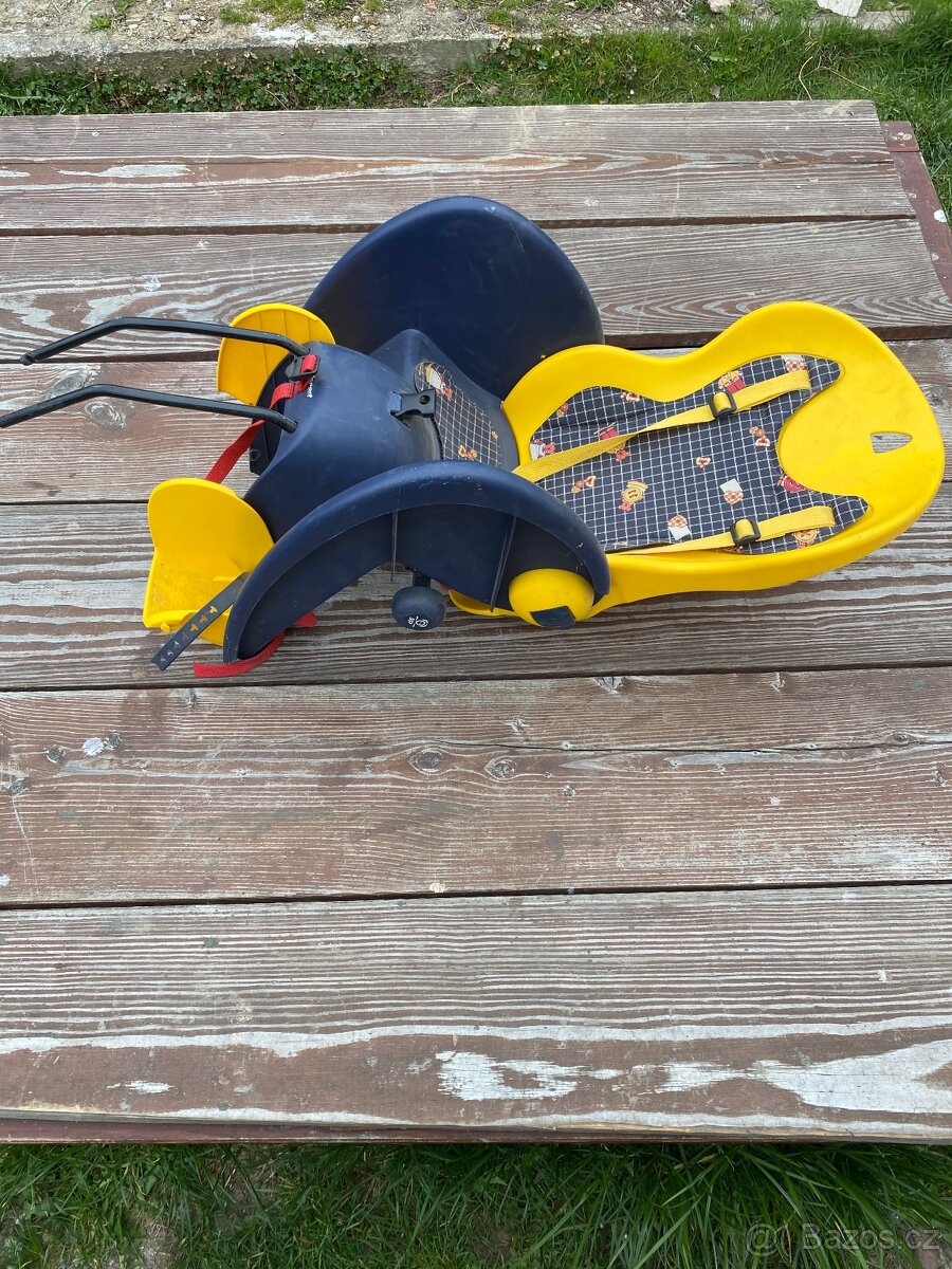 Daruji sedačku na dětské kolo - 2