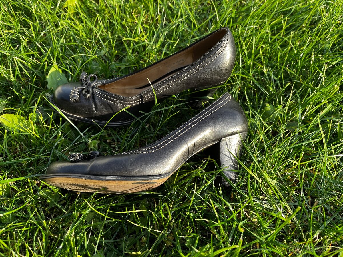 Kožené lodičky vel 37 - 2