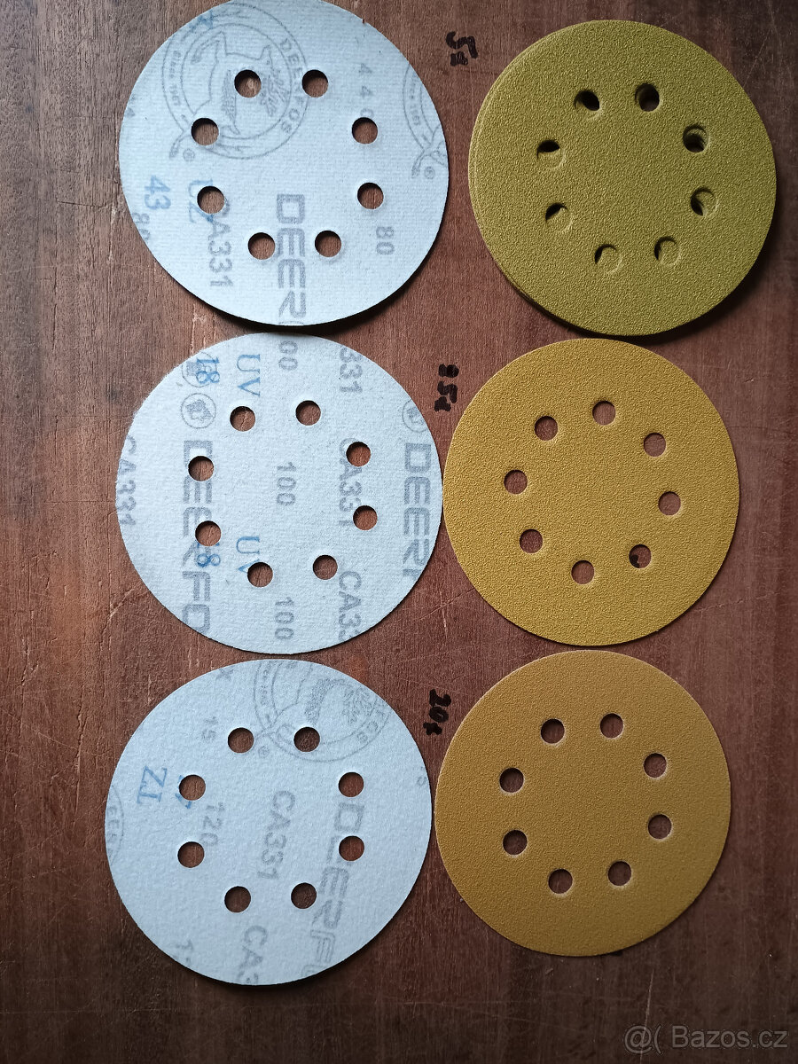 Brusný výsek na zipu pr.125 mm - - 2