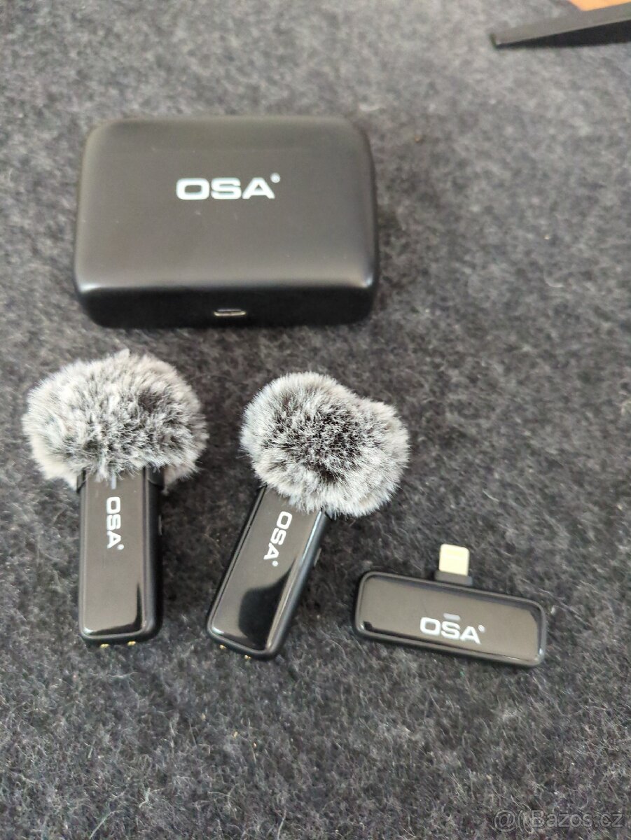 Bezdrátový klopový mikrofon OSA K6 - 2