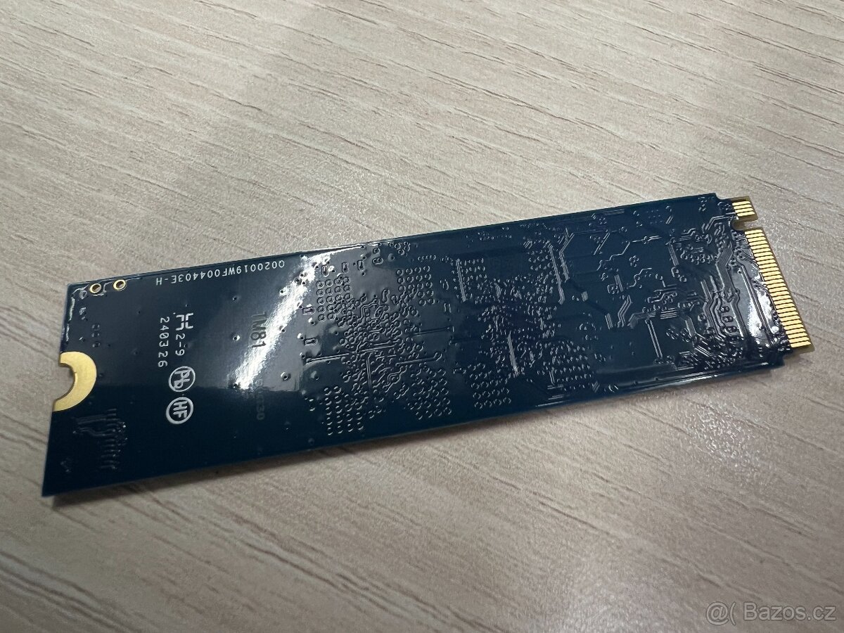 NVME disk HP, 512gb, gen4, formát 2280, velmi zánovní - 2