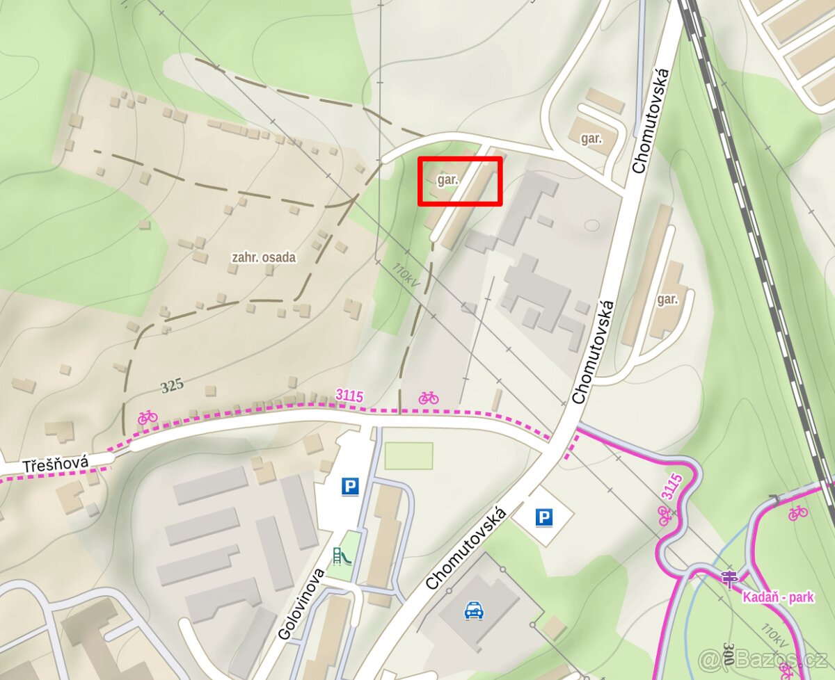 Garáž Kadaň - Chomutovská - 2