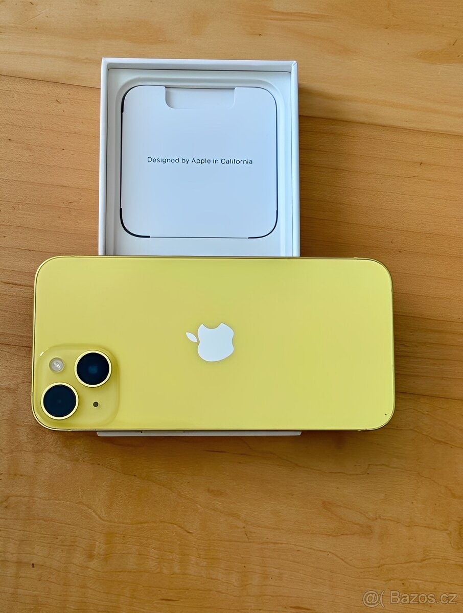 iPhone 14 Žlutá BATERIE 100% TOP - 2
