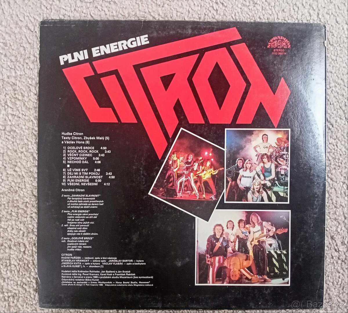 LP československý rock, pop, od 80 Kč - 2