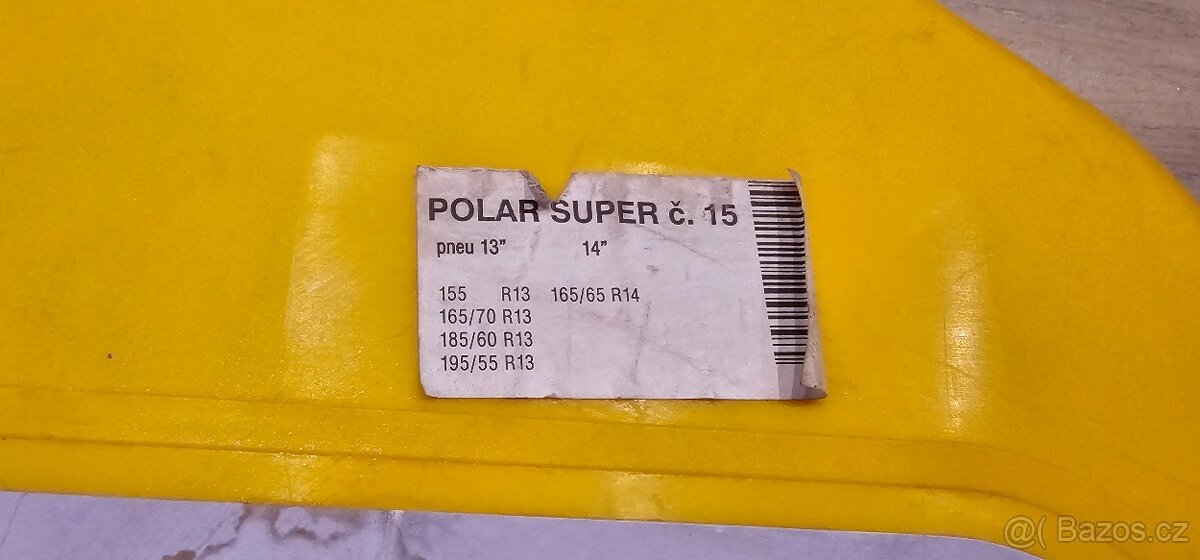 Nové, nepoužité sněhové řetězy 13" - 14" - 2