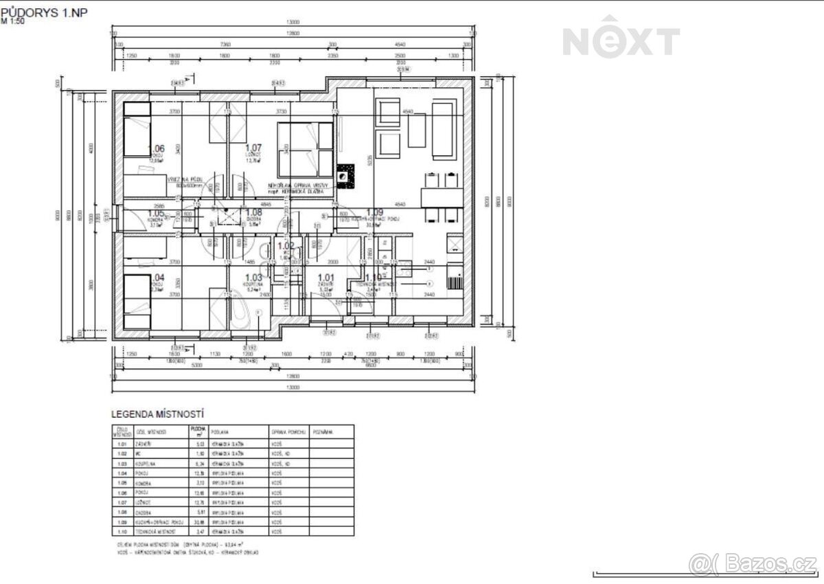 Prodej Rodinný dům, 93㎡ - 2