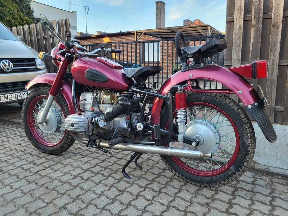 Dněpr,Ural Mt 10 solo - 2