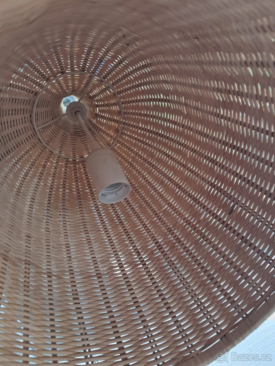 Ratanové stropní svítidlo - 2