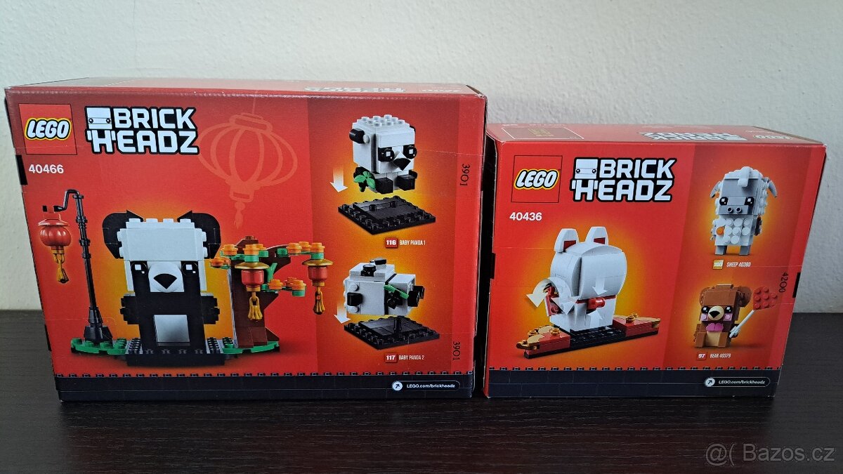 Lego Brickheadz sada 40436 + 40466 - 2