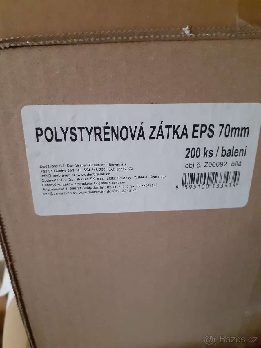 Polystyrenová zátka, hmoždinky XPN10 - 2