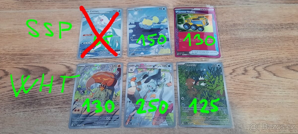 Pokémon karty hity + EX - 2